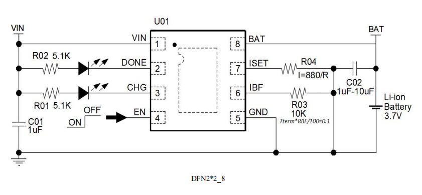 上海BC91801高耐压单节锂电池充电芯片兼容SGM40561, SY8602