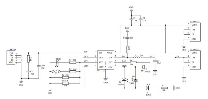 XR3327单节锂电池充放电上海电源管理芯片
