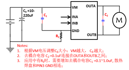 SA8336 单通道 2.0-16.0V 持续电流 7.0A 上海H桥驱动芯片