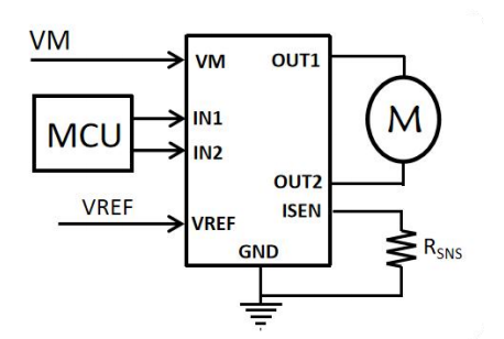 SA8870A 7.0-40.0V 4.5A上海双向电机控制芯片 有刷直流电机驱动